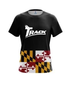 Track Maryland Flag CoolWick Bowling Jersey