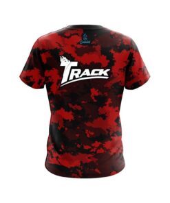Alternative view of Track Military Red CoolWick Bowling Jersey