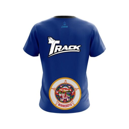 Track Minnesota Flag CoolWick Bowling Jersey - Image 2