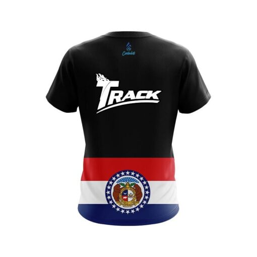 Track Missouri Flag CoolWick Bowling Jersey - Image 2