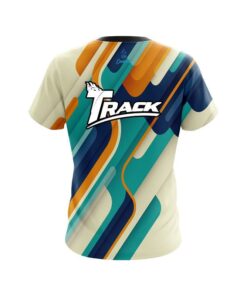 Alternative view of Track Modern Stripe CoolWick Bowling Jersey