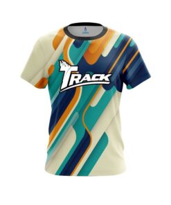 Track Modern Stripe CoolWick Bowling Jersey