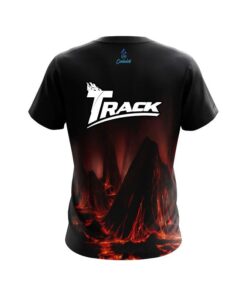 Alternative view of Track Molten Volcano CoolWick Bowling Jersey