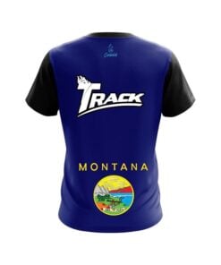 Alternative view of Track Montana Flag CoolWick Bowling Jersey