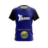 Track Montana Flag CoolWick Bowling Jersey