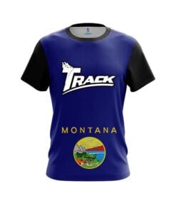 Track Montana Flag CoolWick Bowling Jersey