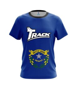Track Nevada Flag CoolWick Bowling Jersey