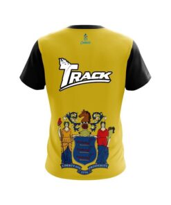 Alternative view of Track New Jersey Flag CoolWick Bowling Jersey