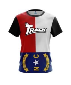 Track North Carolina Flag CoolWick Bowling Jersey