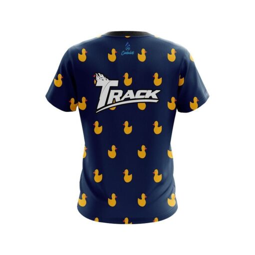 Track Rubber Duck CoolWick Bowling Jersey - Image 2