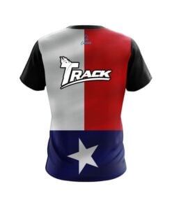 Alternative view of Track Texas Flag CoolWick Bowling Jersey