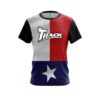 Track Texas Flag CoolWick Bowling Jersey