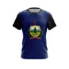 Plain Vermont Flag CoolWick Bowling Jersey