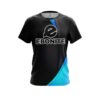 Ebonite Carbon Aqua Swirl CoolWick Bowling Jersey
