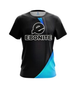 Ebonite Carbon Aqua Swirl CoolWick Bowling Jersey
