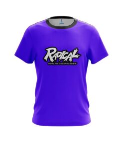 Radical Plain Purple CoolWick Bowling Jersey