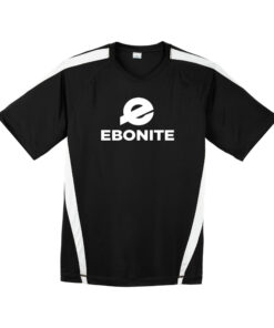 Ebonite Men's Affinity Performance Crew Bowling Dri-Fit Bowling Shirt