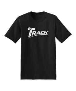 Track Men's Black White Bowling T-Shirt
