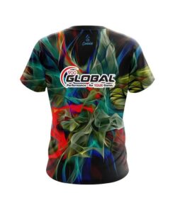 Alternative view of 900 Global Color Swirl CoolWick Bowling Jersey