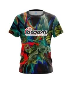 900 Global Color Swirl CoolWick Bowling Jersey