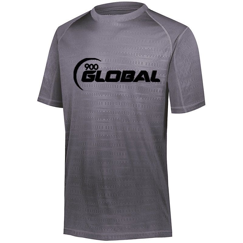 900 Global Men's Prison Break Graphite Coolwick Bowling Dri-Fit T-Shirt