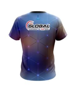 Alternative view of 900 Global Digital Cubes CoolWick Bowling Jersey