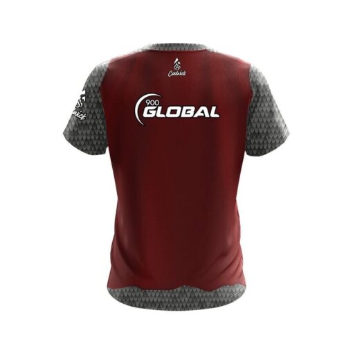 900 Global Super Hero 4 CoolWick Bowling Jersey - Image 2