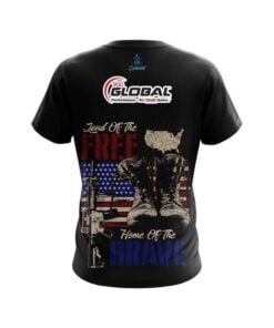 Alternative view of 900 Global Land Of The Free CoolWick Bowling Jersey