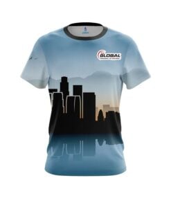 900 Global Los Angeles Skyline CoolWick Bowling Jersey