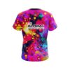 900 Global Melting Colors CoolWick Bowling Jersey - Image 2