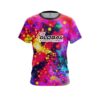 900 Global Melting Colors CoolWick Bowling Jersey
