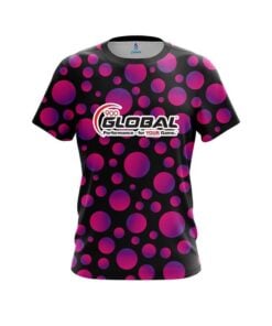900 Global Neon Bubbles  CoolWick Bowling Jersey