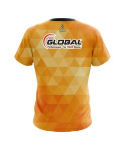 Alternative view of 900 Global Orange Triangle CoolWick Bowling Jersey