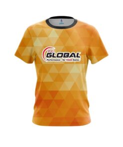 900 Global Orange Triangle CoolWick Bowling Jersey