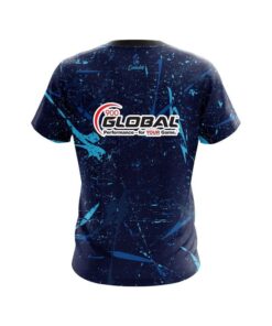 Alternative view of 900 Global Paint Grunge CoolWick Bowling Jersey
