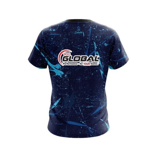 900 Global Paint Grunge CoolWick Bowling Jersey - Image 2