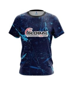 900 Global Paint Grunge CoolWick Bowling Jersey