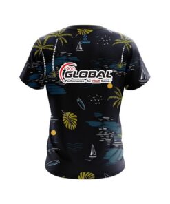 Alternative view of 900 Global Paradise Island CoolWick Bowling Jersey