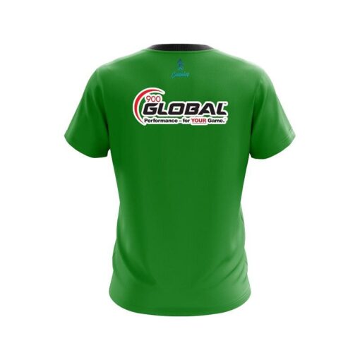 900 Global Green CoolWick Bowling Jersey - Image 2