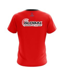 Alternative view of 900 Global Red CoolWick Bowling Jersey