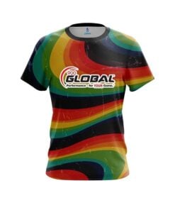 900 Global Retro Grunge CoolWick Bowling Jersey