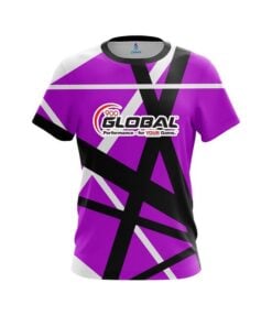 900 Global Rocker Purple CoolWick Bowling Jersey