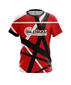 900 Global Rocker Red CoolWick Bowling Jersey