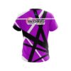 900 Global Rocker Purple CoolWick Bowling Jersey - Image 2