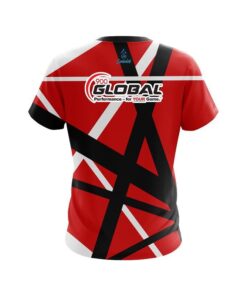 Alternative view of 900 Global Rocker Red CoolWick Bowling Jersey
