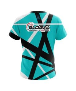 Alternative view of 900 Global Rocker Teal CoolWick Bowling Jersey