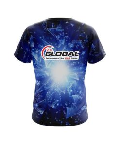 Alternative view of 900 Global Shattered Glass CoolWick Bowling Jersey