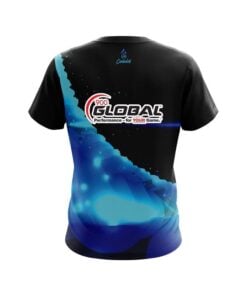 Alternative view of 900 Global Space Pixel Mountain CoolWick Bowling Jersey