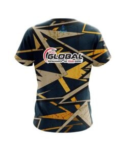 Alternative view of 900 Global Triangular Grafitti CoolWick Bowling Jersey