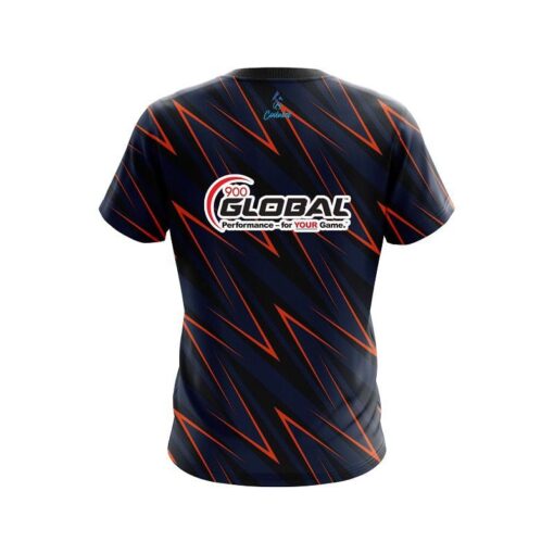 900 Global Sport Zig Zag CoolWick Bowling Jersey - Image 2